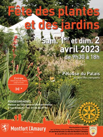 Fête des Plantes et des Jardins de Montfort l Amaury 2023 Montfort l