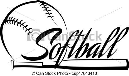 Vector - Softball Ball Banner | Clipart Panda - Free Clipart Images