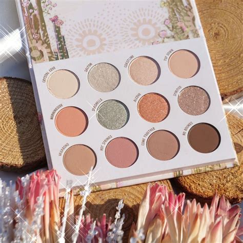 Vegan Eyeshadow Palette Warm And Cool Toned Shades Colourpop