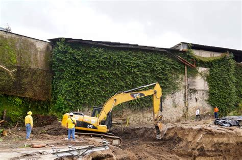 Obras Públicas inició trabajos de mitigación en quinta cárcava de la