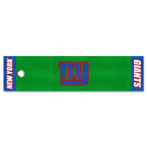 Officially Licensed Nfl Putting Green Mat New York Giants Hsn