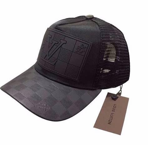 Gorra Louis Vuitton Negra Piel Env O Gratis Mercado Libre