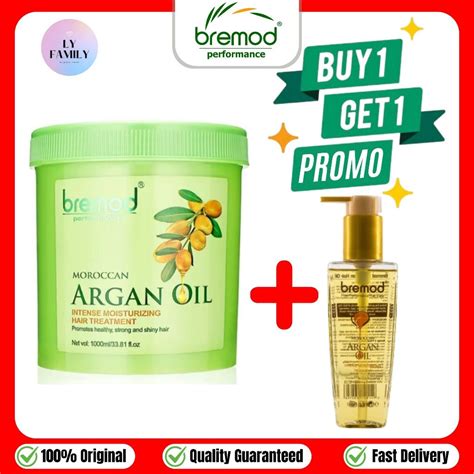 Bremod Moroccan Argan Oil Hair Treatment 1000g Shopee Philippines