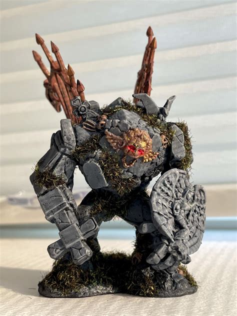 Graveyard Golem I Am Using In A Diorama Rminipainting