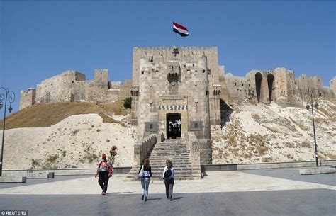 Aleppos Ancient Citadel In Catastrophic Ruins After Almost Five Years