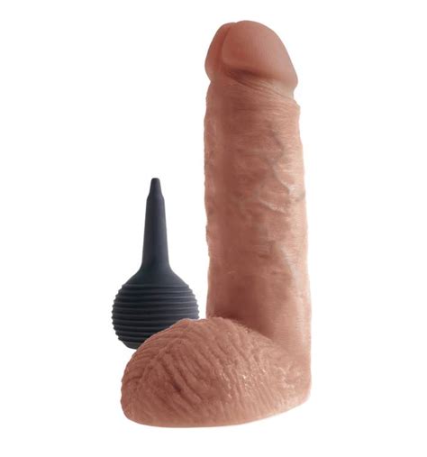 Dildo Eyaculador King Cock 8 C Bolas Tu Libido