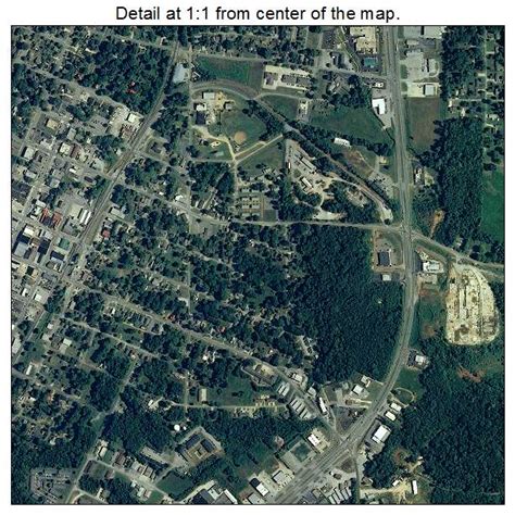 Aerial Photography Map of Russellville, AL Alabama