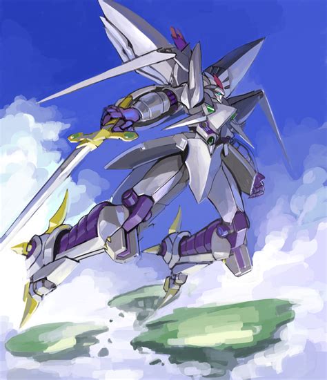 Wallpaper Anime Mechs Super Robot Taisen Cybaster Artwork