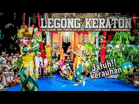 Tari Legong Keraton Kerauhan Ring Pemerajan Agung Sakti Lanang Dawan