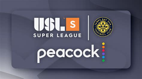 Usl Super League And Peacock Ink Multiyear Media Rights Agreement As Part Of New And Expanded