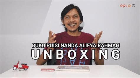 UNBOXING BUKU PUISI NANDA ALIFYA RAHMAH YouTube