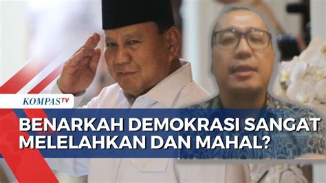 Analisis Pakar Komunikasi Politik Soal Prabowo Yang Sebut Demokrasi