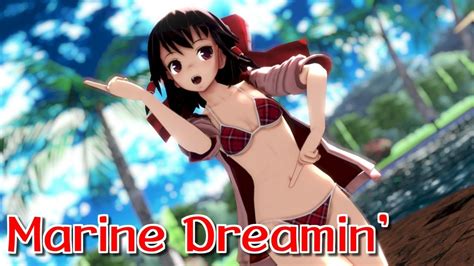 【東方mmd】水着な霊夢さんでmarine Dreamin Youtube