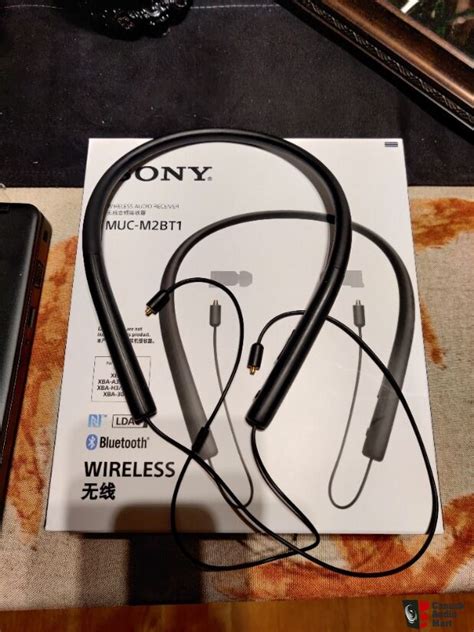 Sony Muc M Bt Wireless Audio Receiver Bluetooth Mmcx Cable For Sale