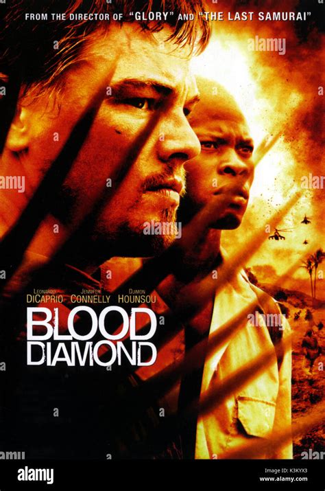 BLOOD DIAMOND LEONARDO DICAPRIO, DJIMON HOUNSOU Date: 2006 Stock Photo ...