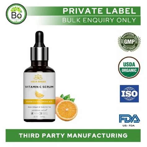 Private Label Vitamin C Serum With Hyaluronic Acid Packaging Size 30 Ml At Rs 90 In Gurugram