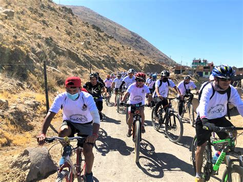 Más de 200 recorrieron las calles de Yura en bicicleta Diario EP Perú