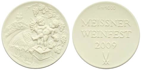 Medal Meissen Wine Festival 2009 República Federal de Alemania