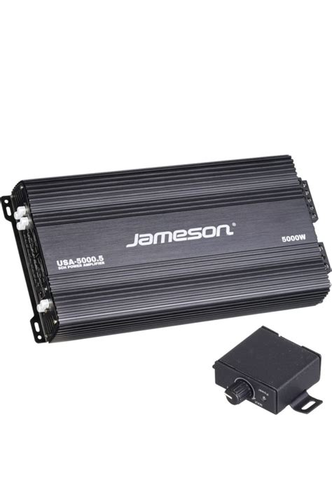 Jameson 5 Kanal 130w X 4ch 350w Rms Bass Kontrollü Oto Amfi Usa 5000 5