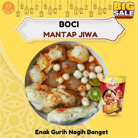 Jual PROMO Boci Mantap Jiwa Baso Aci Bakso Aci Instan Khas Garut