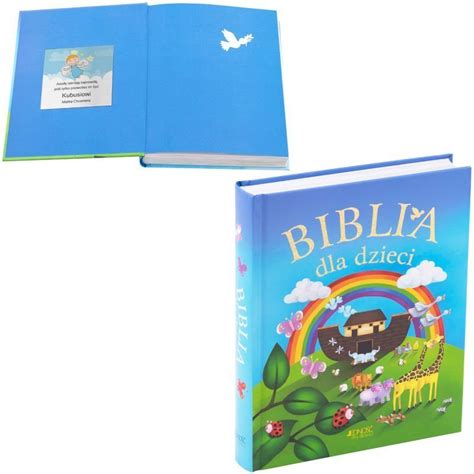 Biblia Dla Dzieci Na Komunie Chrzest Dedykacja Sklep Alechrzest Pl