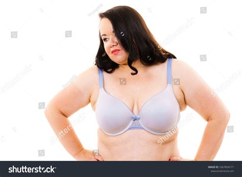 Plus Size Fat Mature Woman Wearing Stock Photo Shutterstock