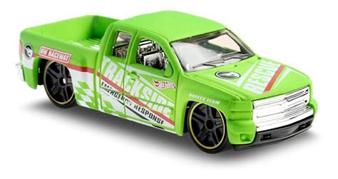 Hot Wheels Chevy Silverado T Hunt Camionete Verde