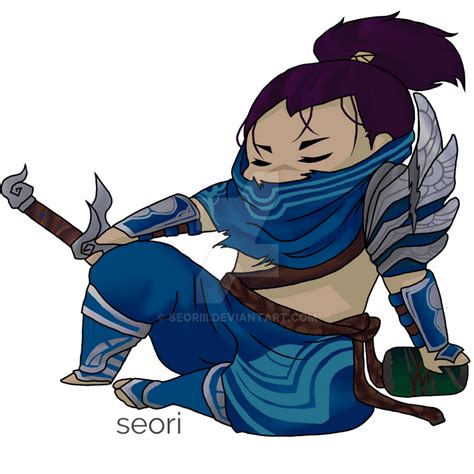 League Of Legends Yasuo By Seoriii On Deviantart