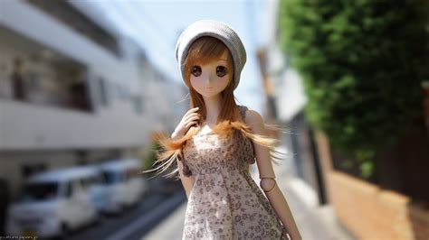 Long Hair Street Doll Toys Smart Doll Depth Of Field Brown Eyes