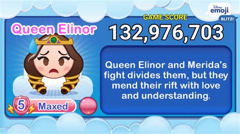 Disney Emoji Blitz Queen Elinor L5 Merida Exclusive Story V55 Youtube