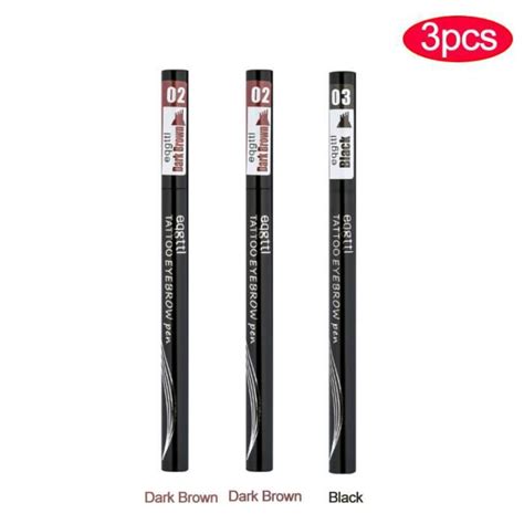 Couleur Pi Ces Stylo Sourcils Naturel Waterproof Maquillage