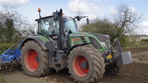 Fendt 718 Vario Cultivating 2016 Youtube