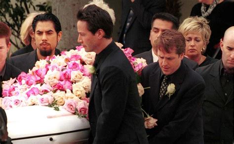 Keanu Reeves And Jennifer Syme Funeral