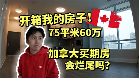 开箱我在加拿大的房子，75平米60万！加拿大买期房会烂尾吗？ 爱迪生玩游戏 爱迪生玩游戏 哔哩哔哩视频