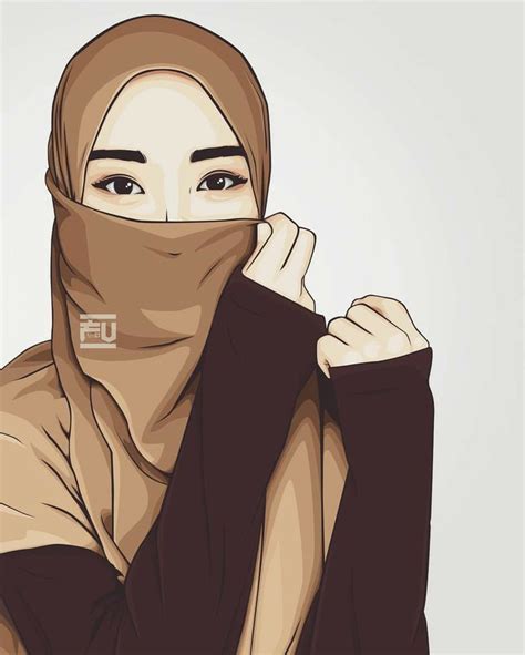 Pin Oleh Endah Actavianti Di Favourite Muslimah Cartoon Di