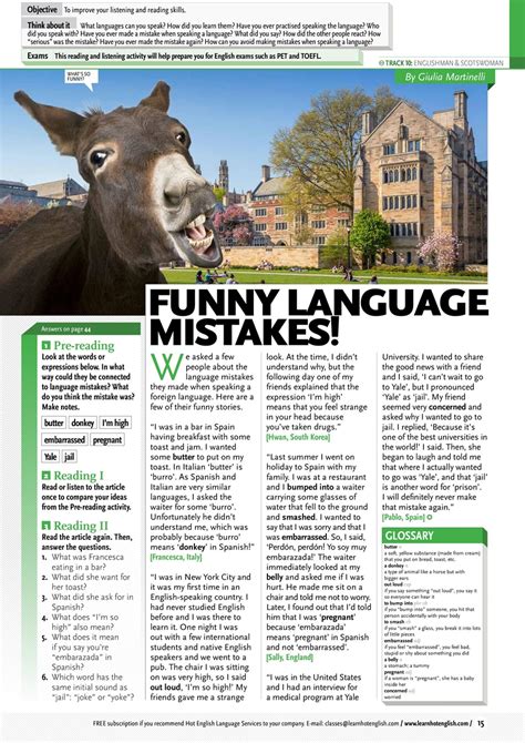 Learn Hot English Magazine Sample Issue Learn Hot English Special Issue