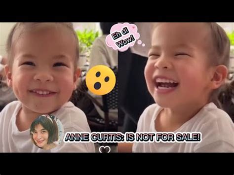 ANNE CURTIS NAPA REPLY SA NETIZEN DAHIL GUSTO BILHIN ANG KANYANG ANAK