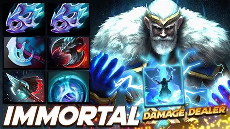 Zeus Immortal Damage Dealer Epic Build Dota Pro Gameplay Watch