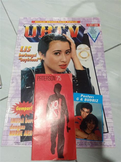 Majalah Hiburan Lama Urtv Melissa Saila Okt Books Stationery