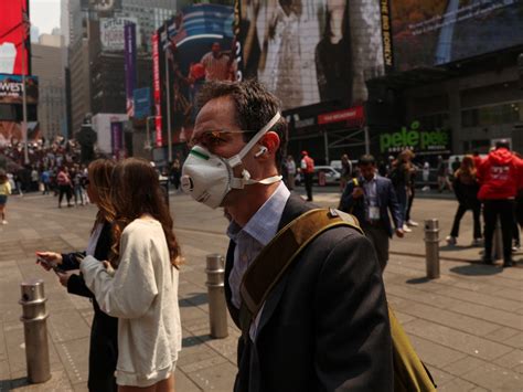 Millions Under Hazy Skies As Canadian Wildfire Smoke Spreads Parkbench