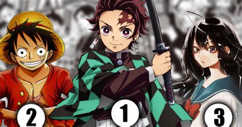 Kimetsu no Yaiba One Piece Act Age y otros más en el ranking semanal