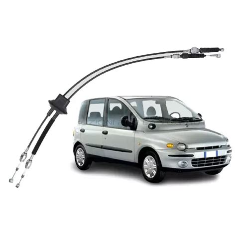 Coppia Cavi Cavo Leva Cambio Comando Marce Completo Fiat Multipla