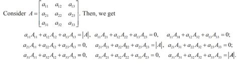 Adjoint Of A Square Matrix Definition Theorem Formulas Solved 30561 Hot Sex Picture