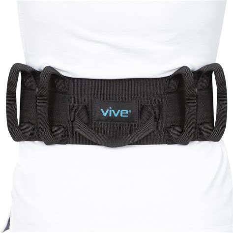 Buy Vive Gait Belt 300lbs Transfer Belt With Handles Medical