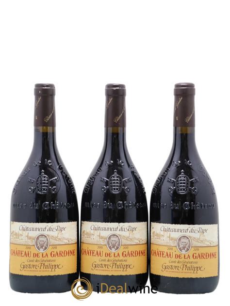 Acheter Châteauneuf du Pape Château de La Gardine Cuvée des Générations