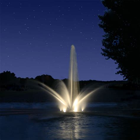 Kasco Lighted VFX Fountains | Floating Lake & Pond Fountains