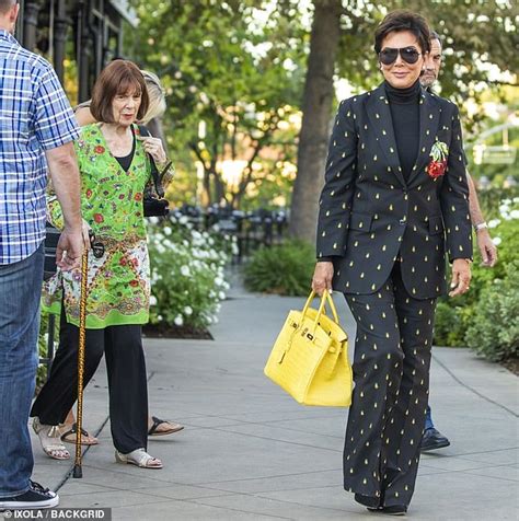 Kris Jenner Takes Her Beautiful Mom Mary Jo Campbell Out To