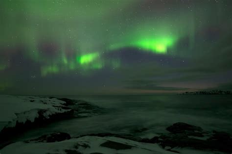 Premium Photo Aurora Borealis Northern Lights Teriberka Murmansk