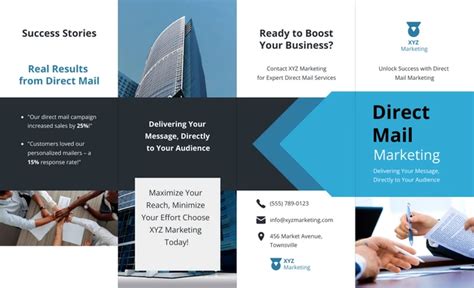 Direct Mail Marketing Brochure Template - Venngage