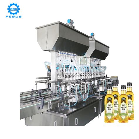 Fully Automatic Oil Bottle Line Lube Lubricant Engine Sunflower